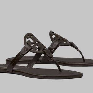 Tory Burch Miller Sandals, Black